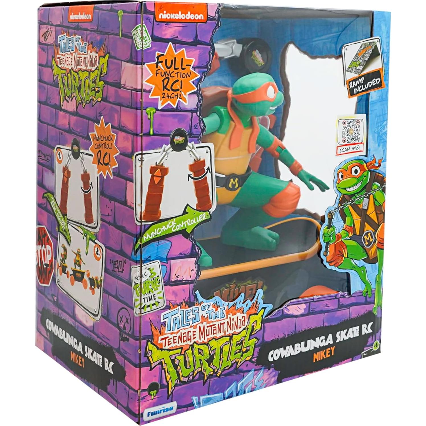 Coche RC Mikey Cowabunga Tortugas Ninja 2.4 GHz 1.85 kg