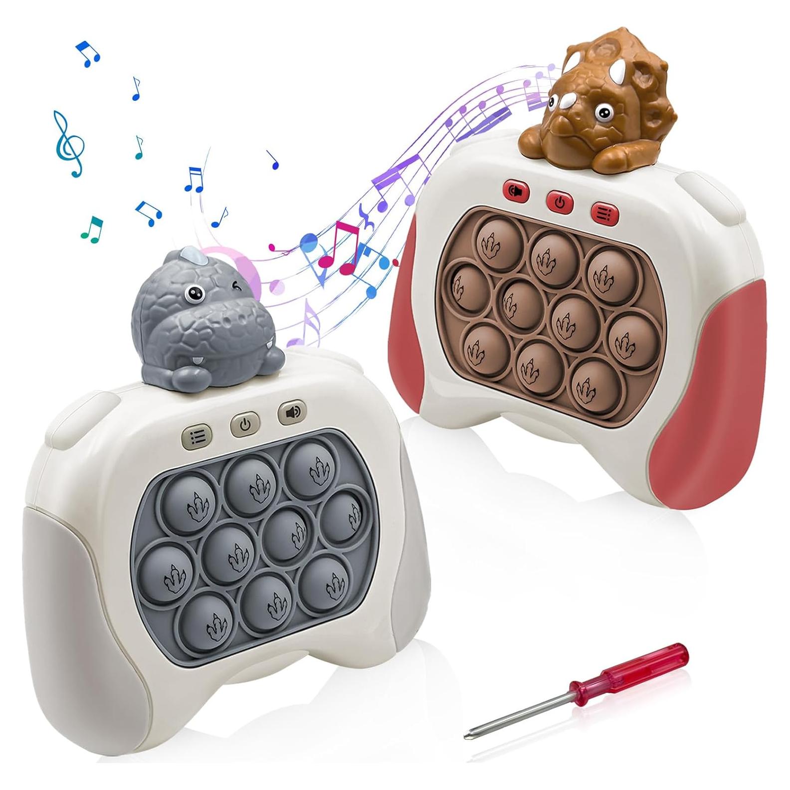 Juego de Empuje Rápido KAWOWO - Juguete Antiestrés Iluminado