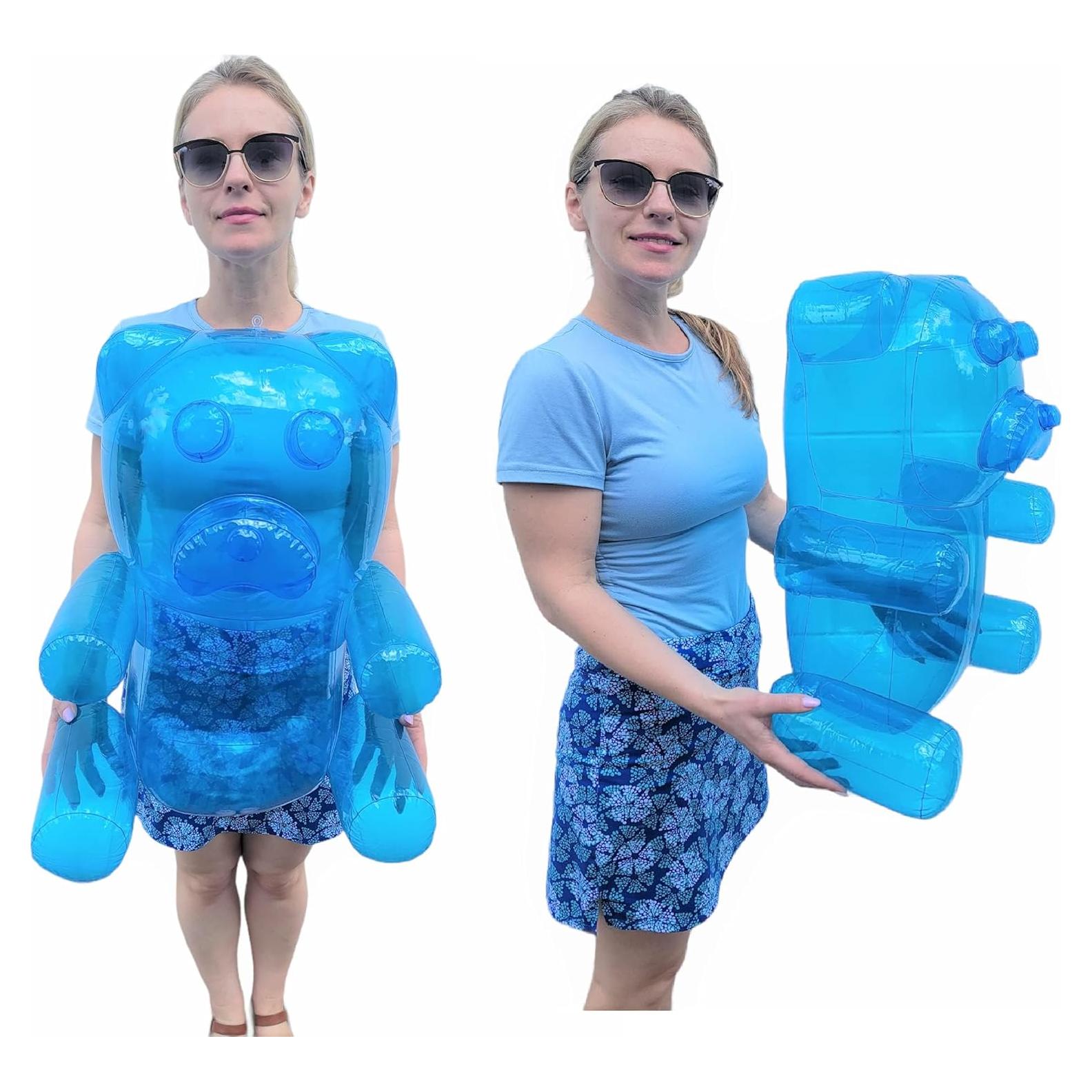 Osos de Goma Inflables Zugar Land 61 cm Multicolor para Fiesta