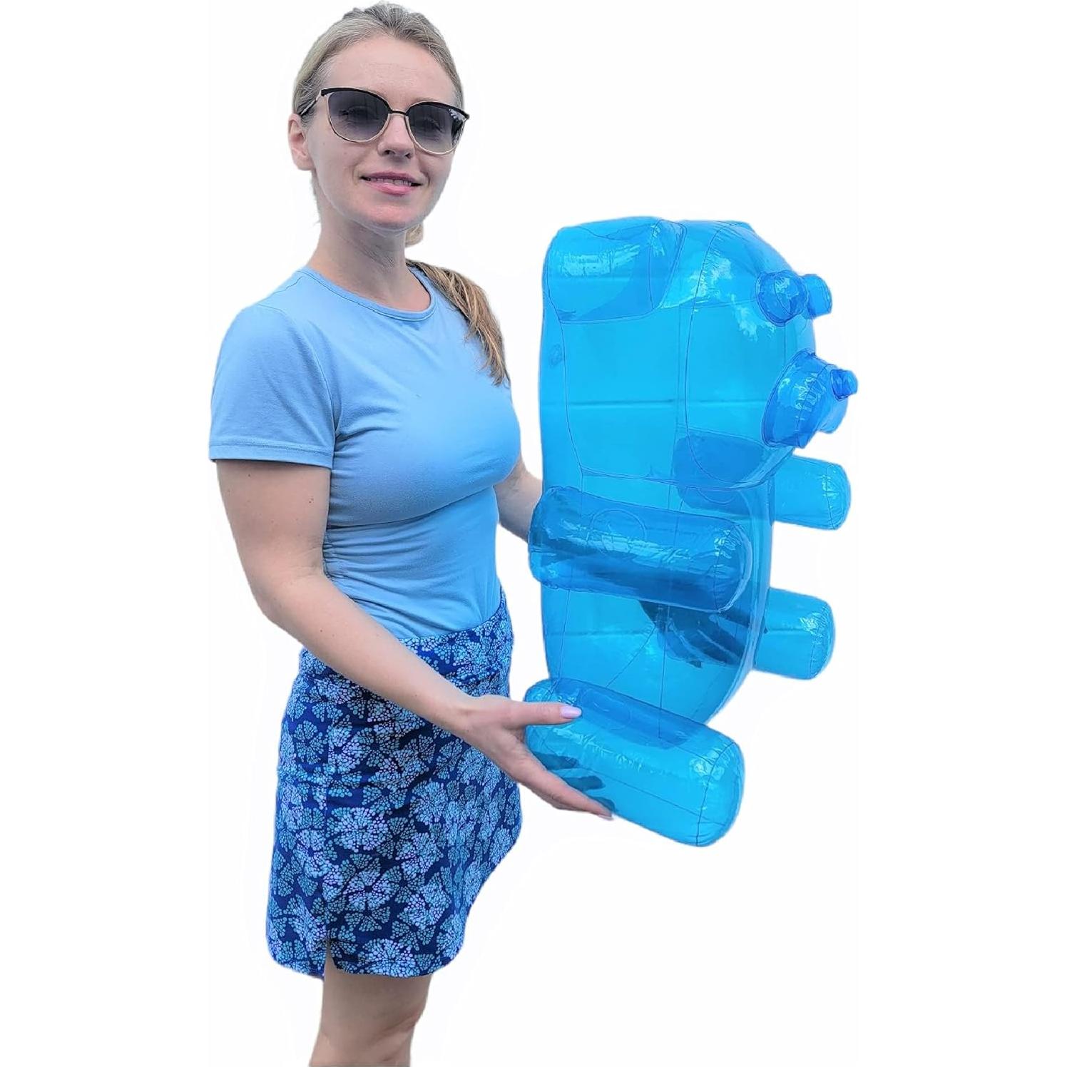 Osos de Goma Inflables Zugar Land 61 cm Multicolor para Fiesta