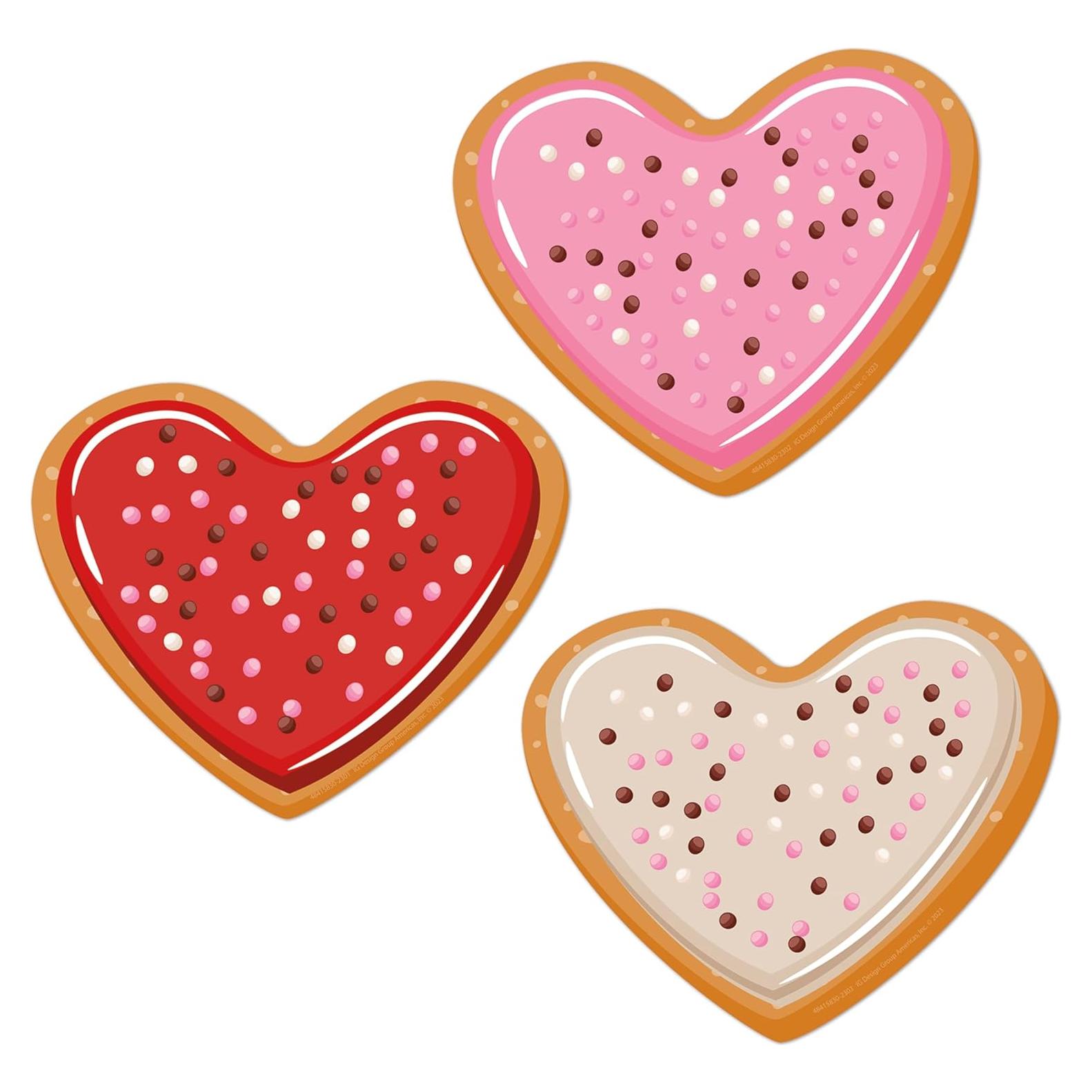 Decoraciones de papel San Valentín Eureka 36 piezas 13.97 cm