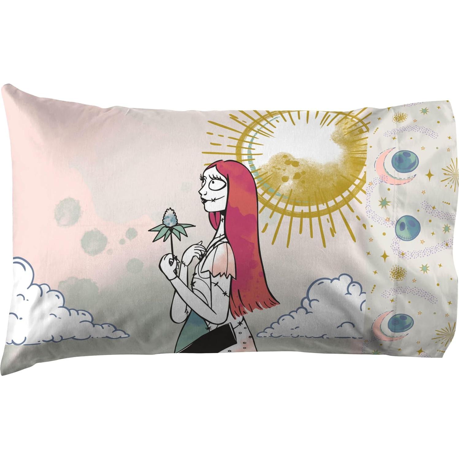 Juego de Sábanas Twin Jay Franco Pesadilla Antes de Navidad 3 Piezas