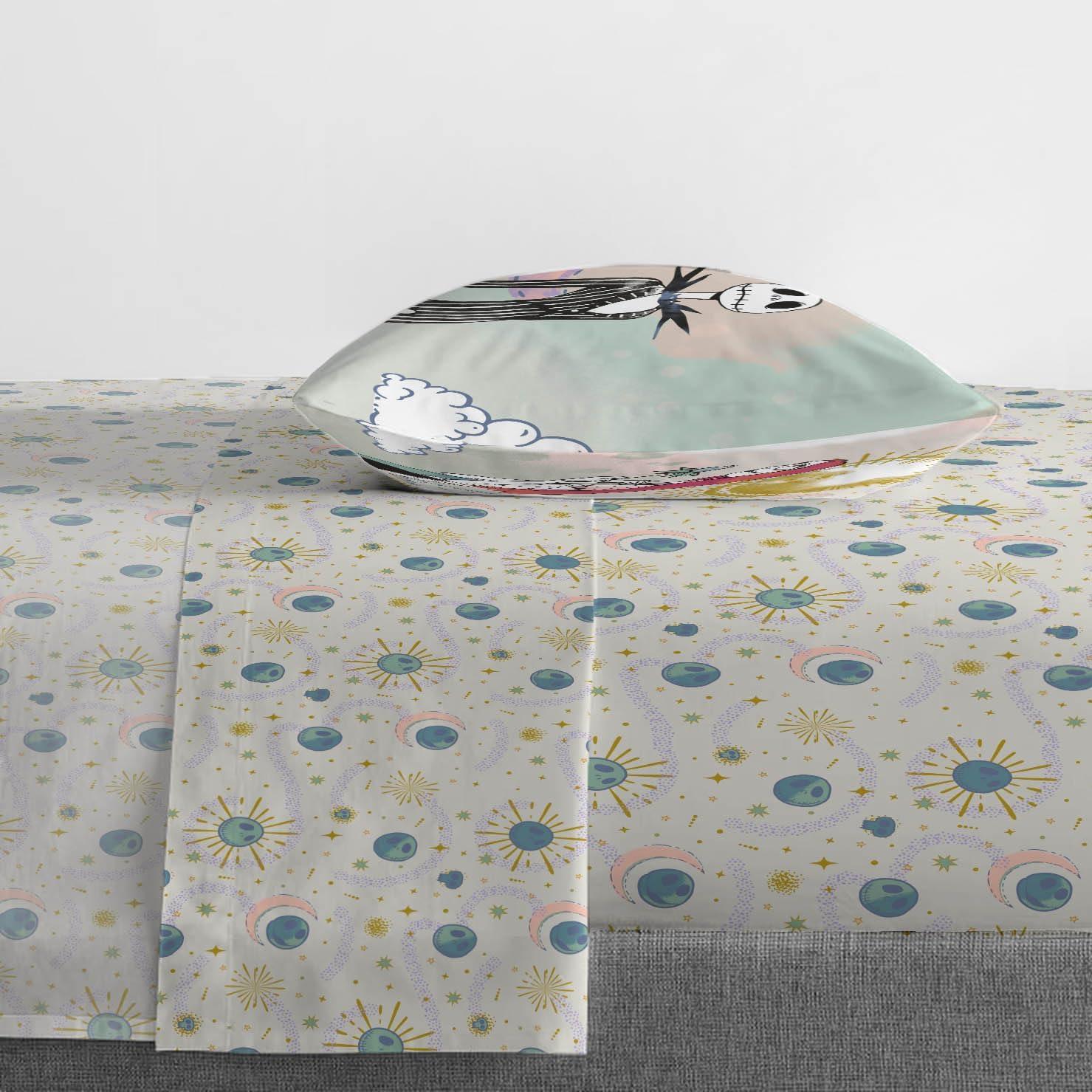 Juego de Sábanas Twin Jay Franco Pesadilla Antes de Navidad 3 Piezas