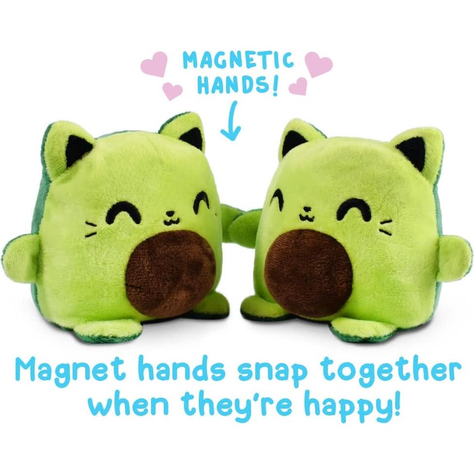 Peluches Reversibles Magnéticos TeeTurtle Gato Avo-cat-o