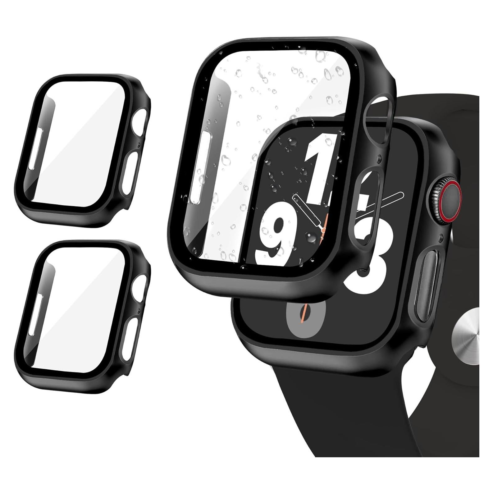 Funda Dura JR.DM 38mm para Apple Watch Series 3/2/1 - Negro