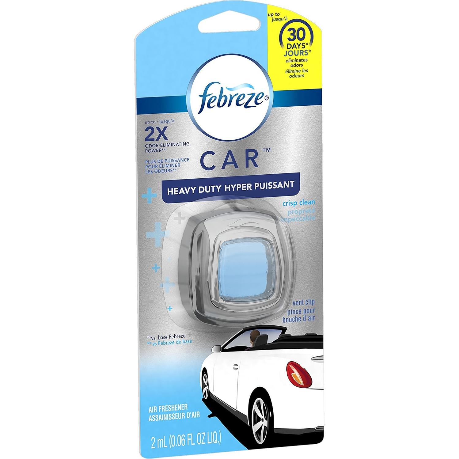Febreze Ambientador para Auto Clip Ventilación 1.77ml