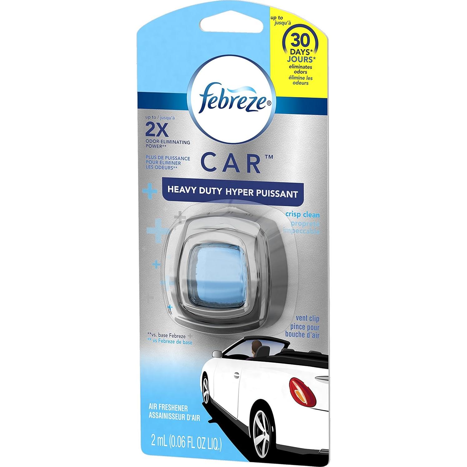 Febreze Ambientador para Auto Clip Ventilación 1.77ml