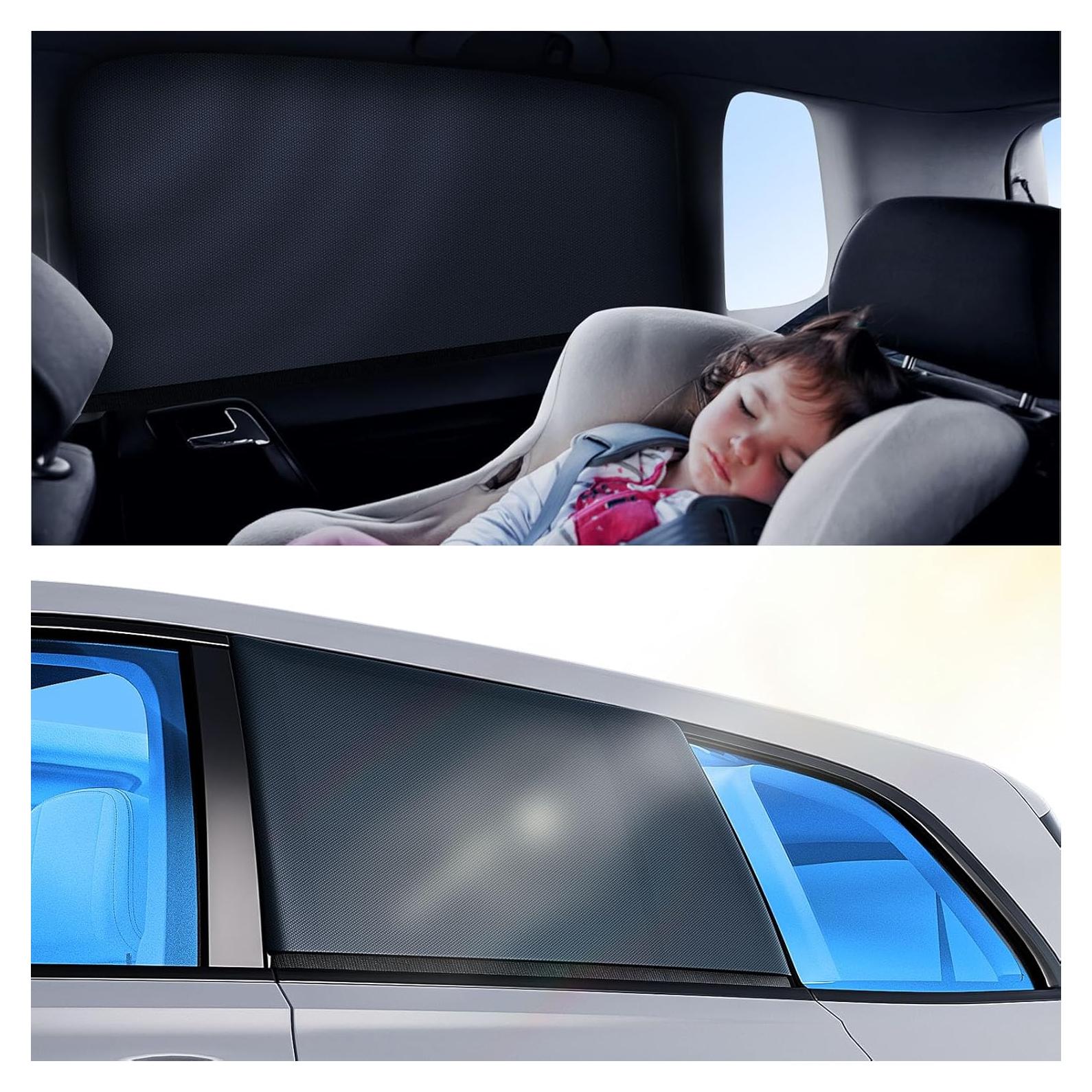 Sombrilla para Ventanas de Auto DooGooCoo Mediana UV 100%