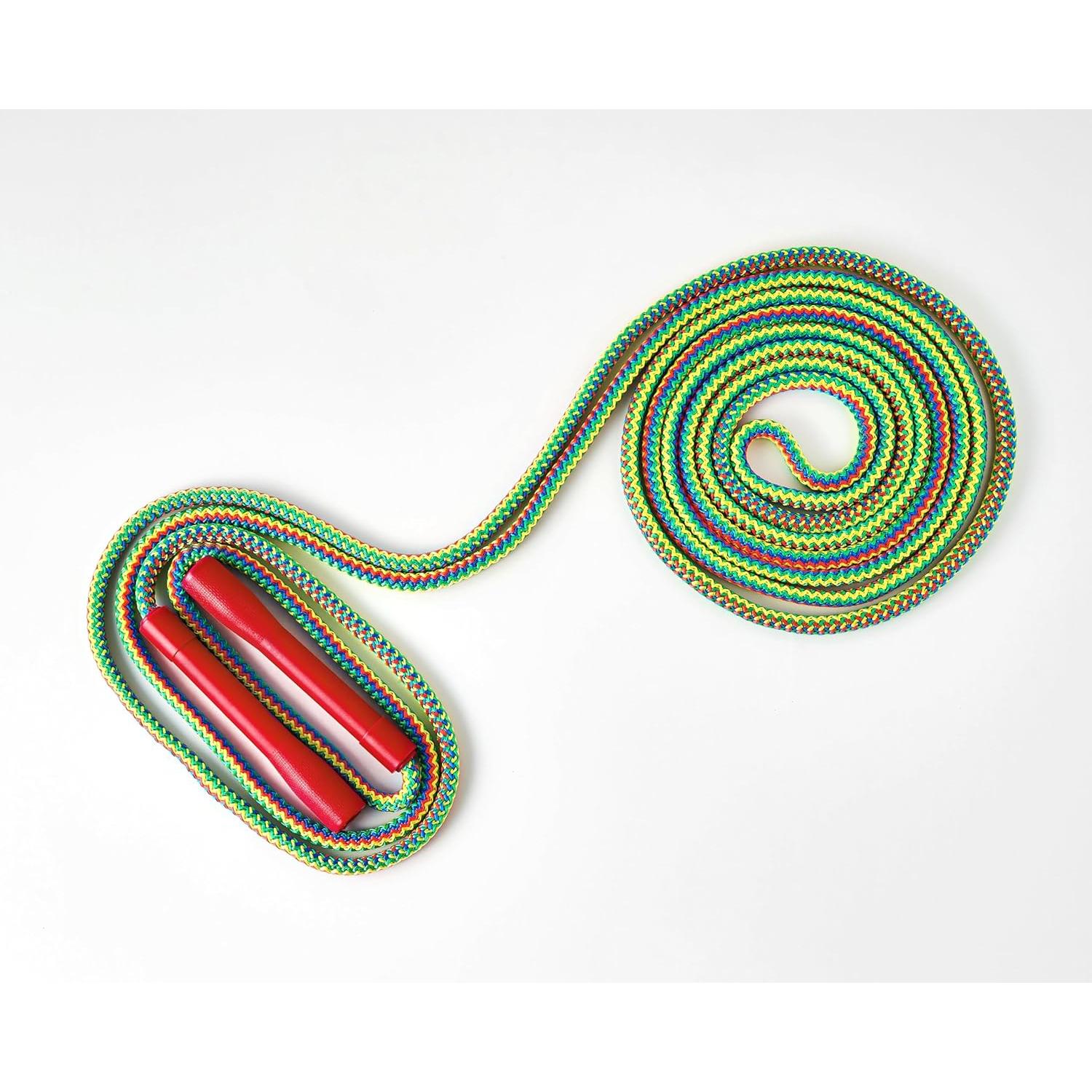 Cuerda de Salto Doble Holandesa LAON 6 m Arcoíris Antideslizante