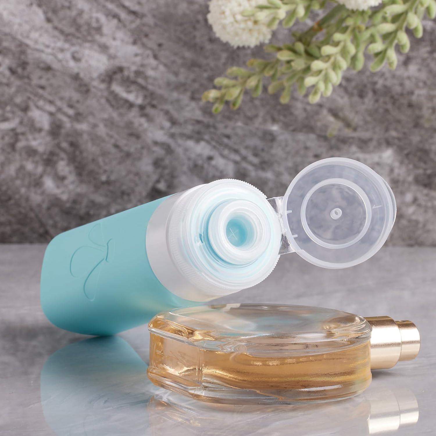 Set de Botellas de Viaje INSFIT 8 Piezas 90ml y Tarros 60ml