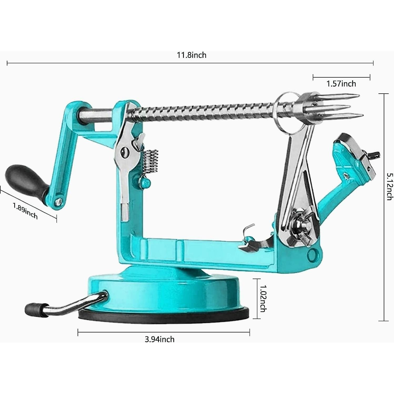 Pelador y descorazonador de manzanas ACOTUM 3 en 1 acero inoxidable