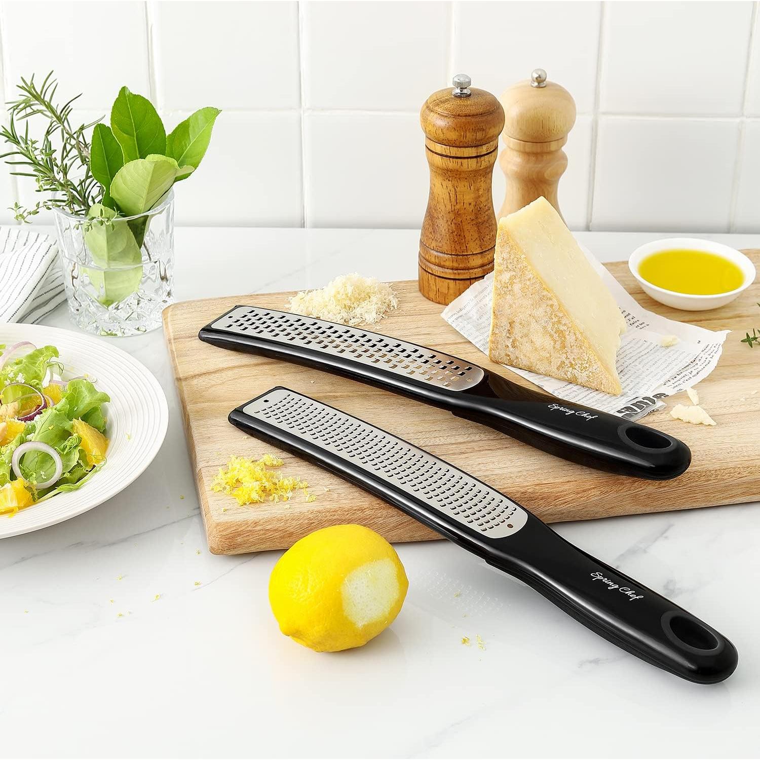 Rallador de Limón y Jengibre Spring Chef - Acero Inoxidable