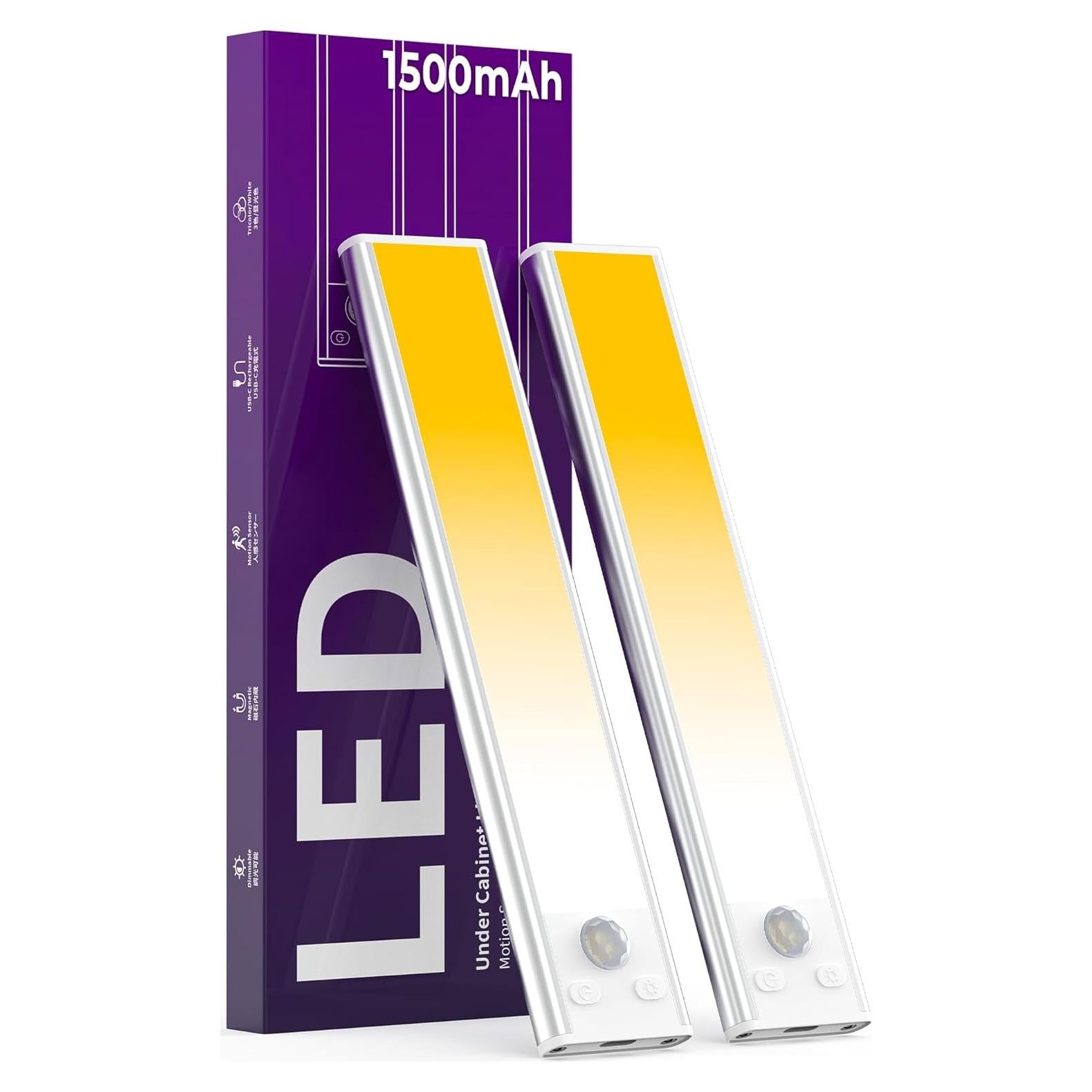 Luces Bajo Gabinete HONGKONG YEEZEN 3 Colores 1500mAh LED