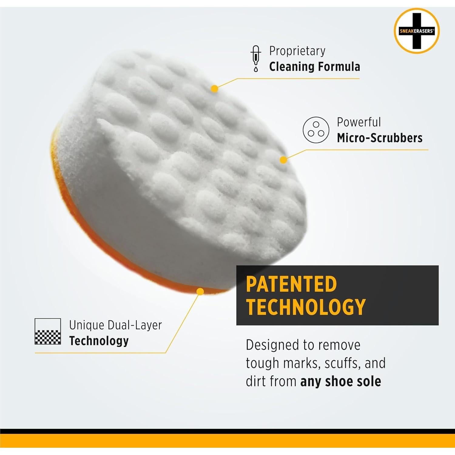 Esponja Limpiadora SneakERASERS para Zapatillas Blancas - Paquete de 3