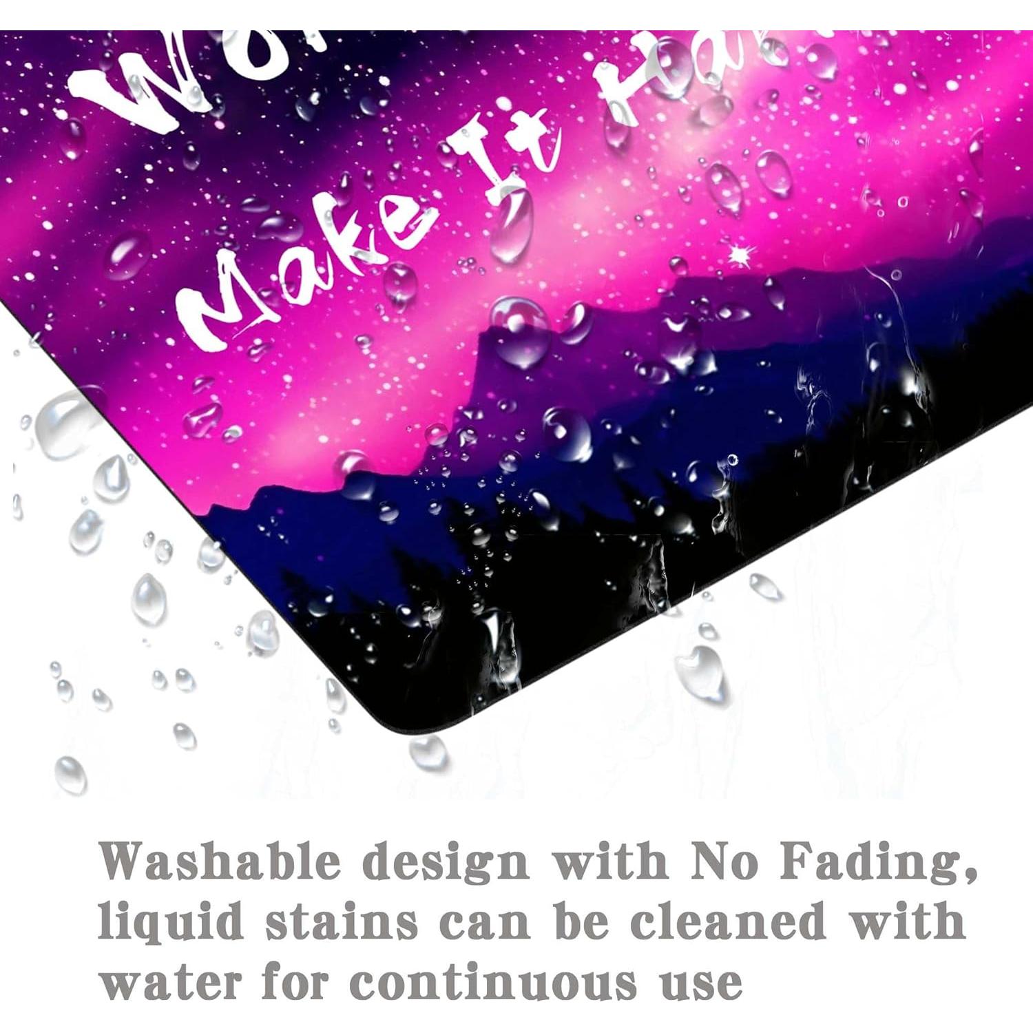 Alfombrilla de Ratón Antideslizante Apottwal Rosa 25x20cm