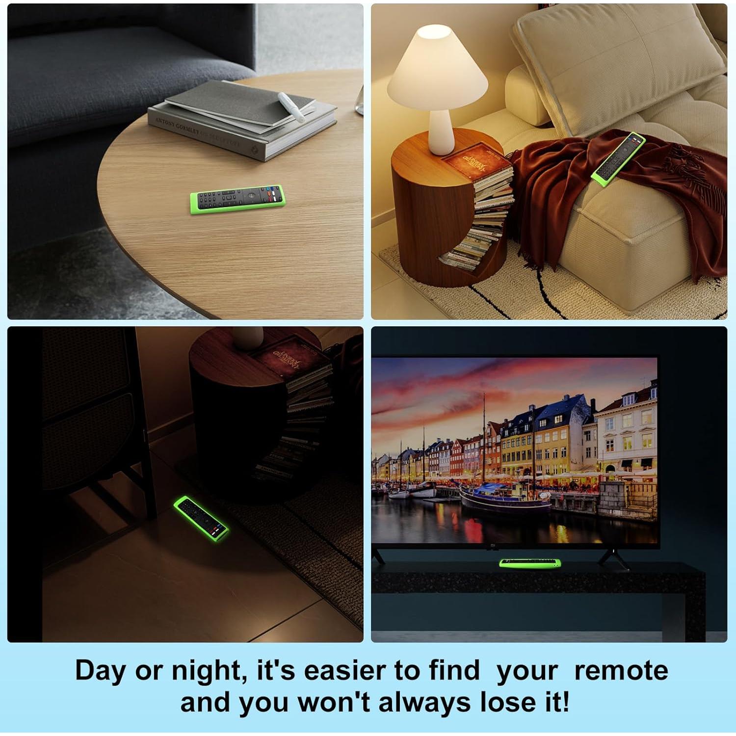 Funda de Silicona Verde para Control Remoto Vizio XRT136/XRT140