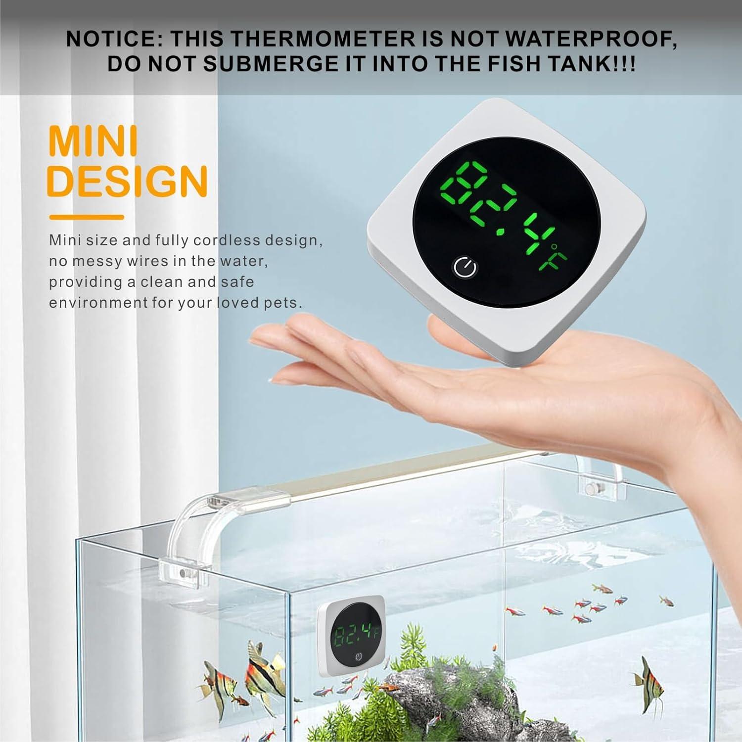 Termómetro Digital para Acuario Ainoora ATWF-100 LED Táctil