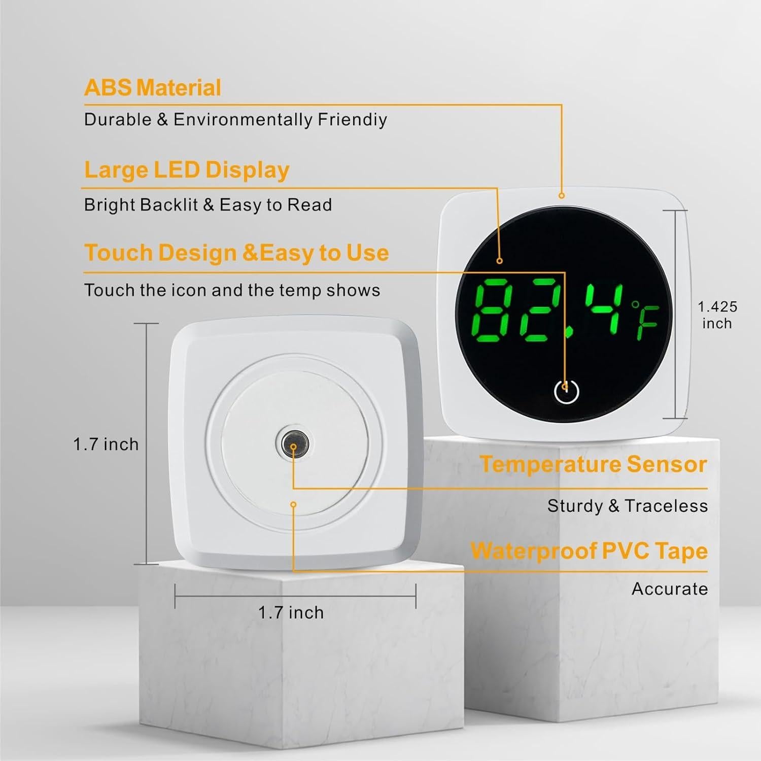 Termómetro Digital para Acuario Ainoora ATWF-100 LED Táctil