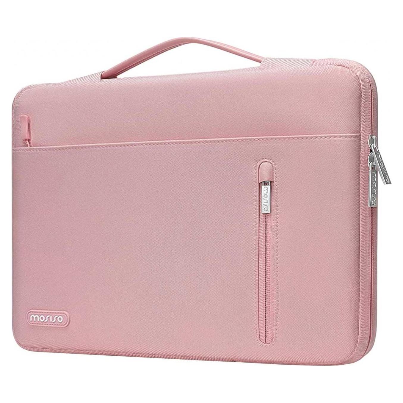 Funda Protectora MOSISO 360 para Laptop 13.3" Rosa