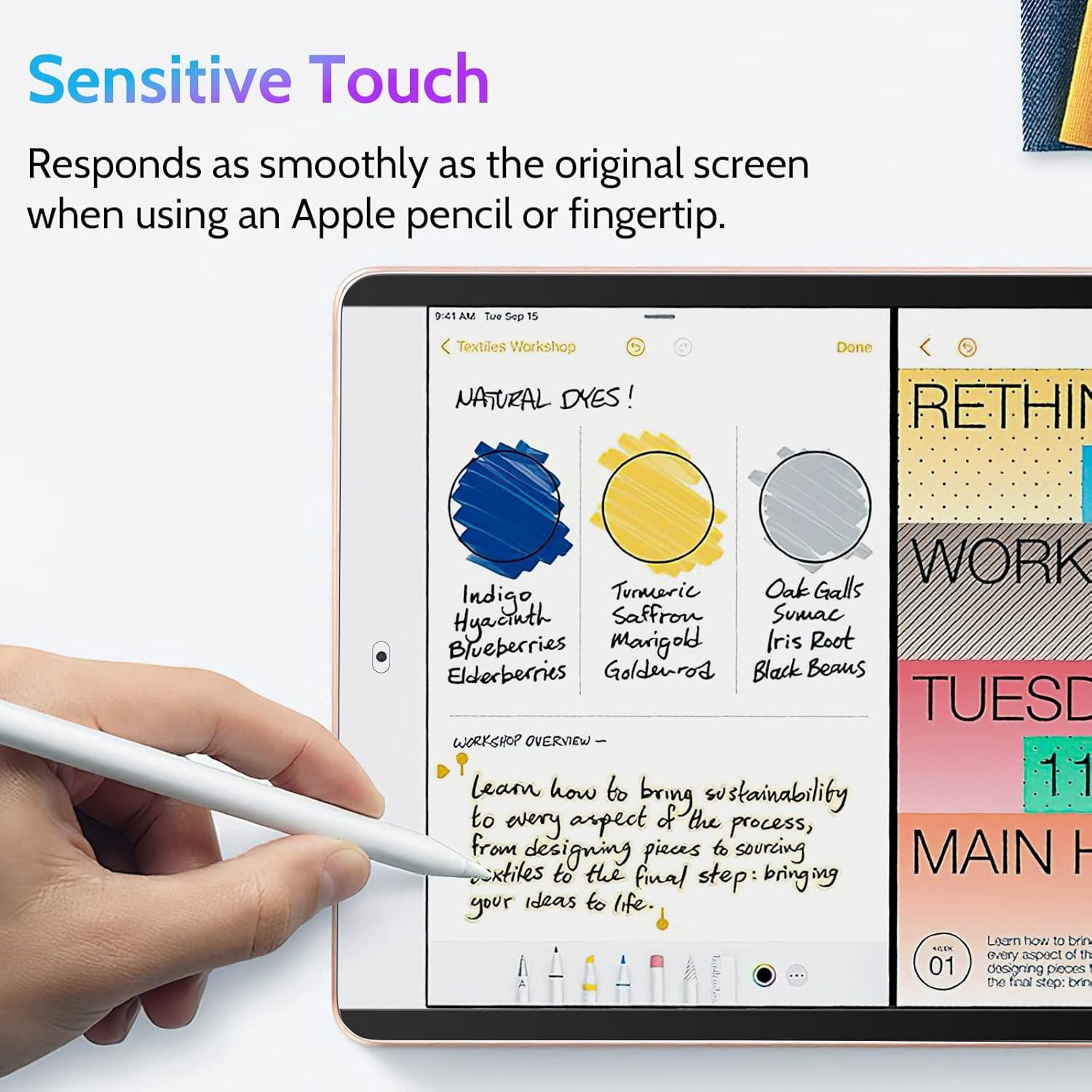 Protector de Pantalla de Privacidad Peslv para iPad 10.2" y Pro 10.5"