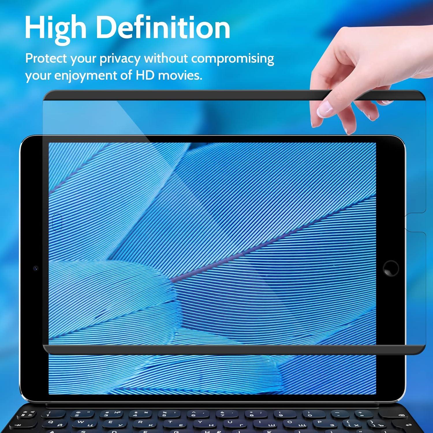 Protector de Pantalla de Privacidad Peslv para iPad 10.2" y Pro 10.5"