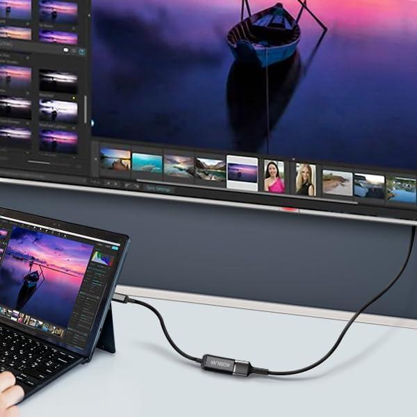 Adaptador USB C a HDMI Kobilar 4K 30Hz 0.15m Negro