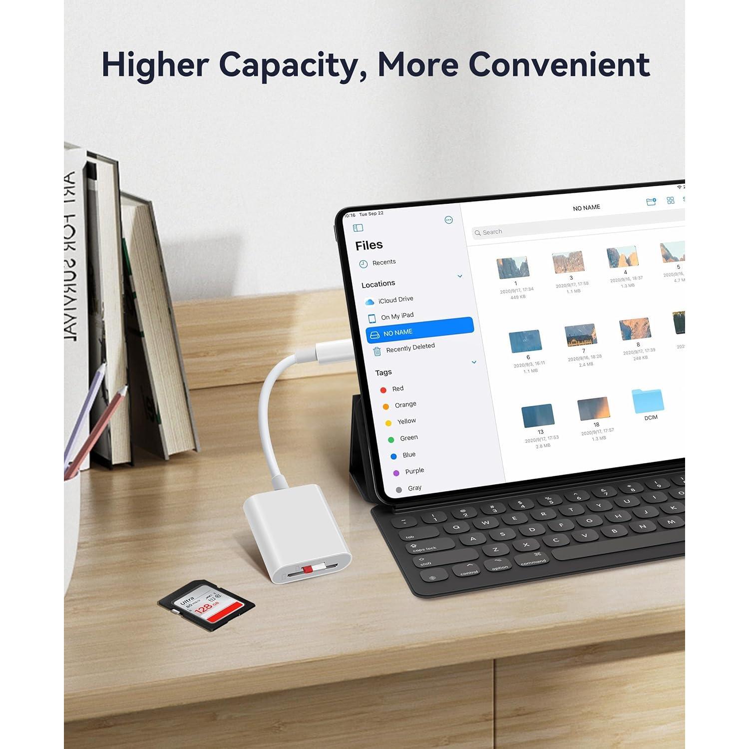 Lector de Tarjetas SD USB-C WNXSLOAD con 2 Ranuras