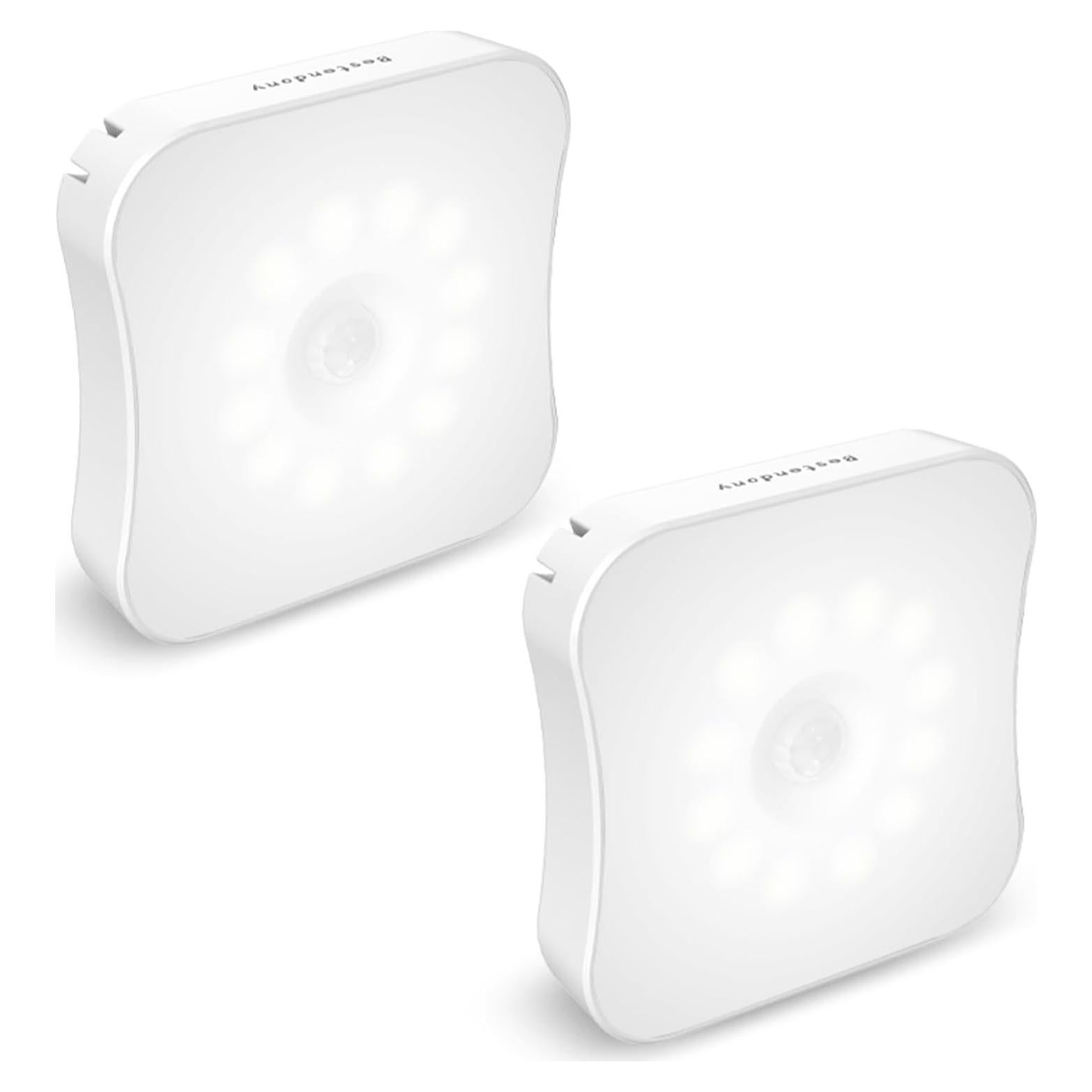 Luz Nocturna Inalámbrica Recargable Bestendony - Paquete de 2