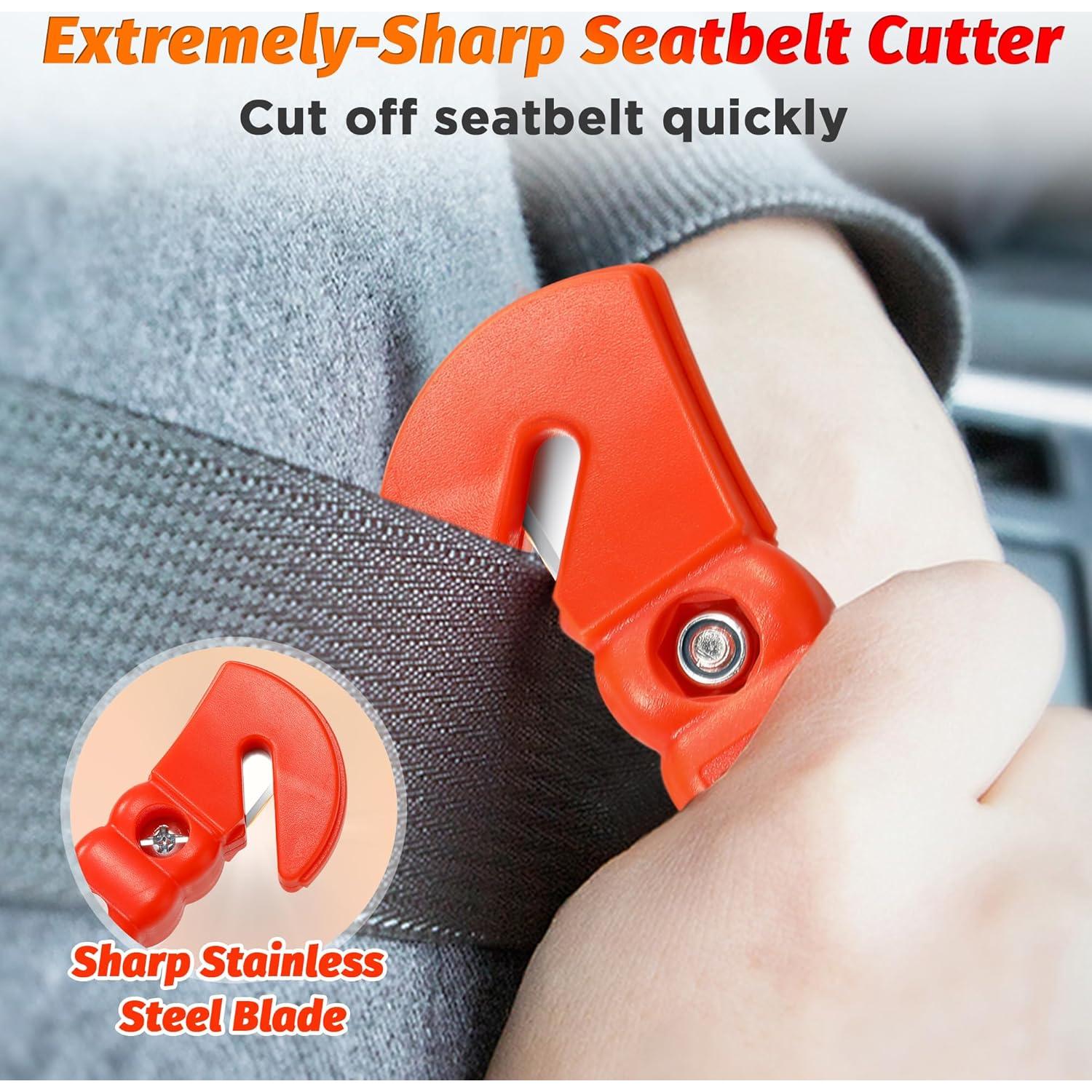 Rompedor de Ventanas y Cortador de Cinturón IPOW 2 Paquete