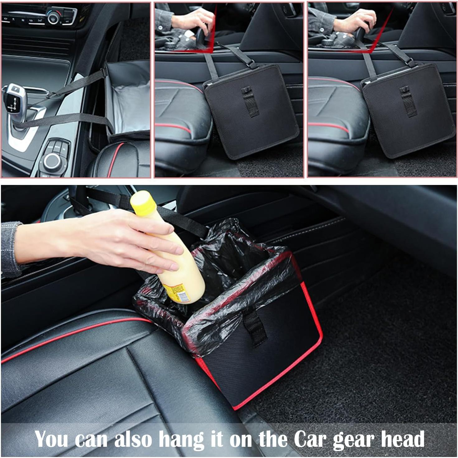 Bolsa de Basura Colgante para Auto Carleef 7L Impermeable