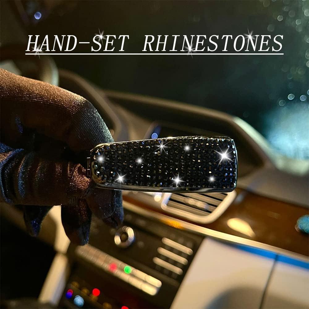 Juego de 2 Sujetadores de Gafas de Sol Turcee con Rhinestones