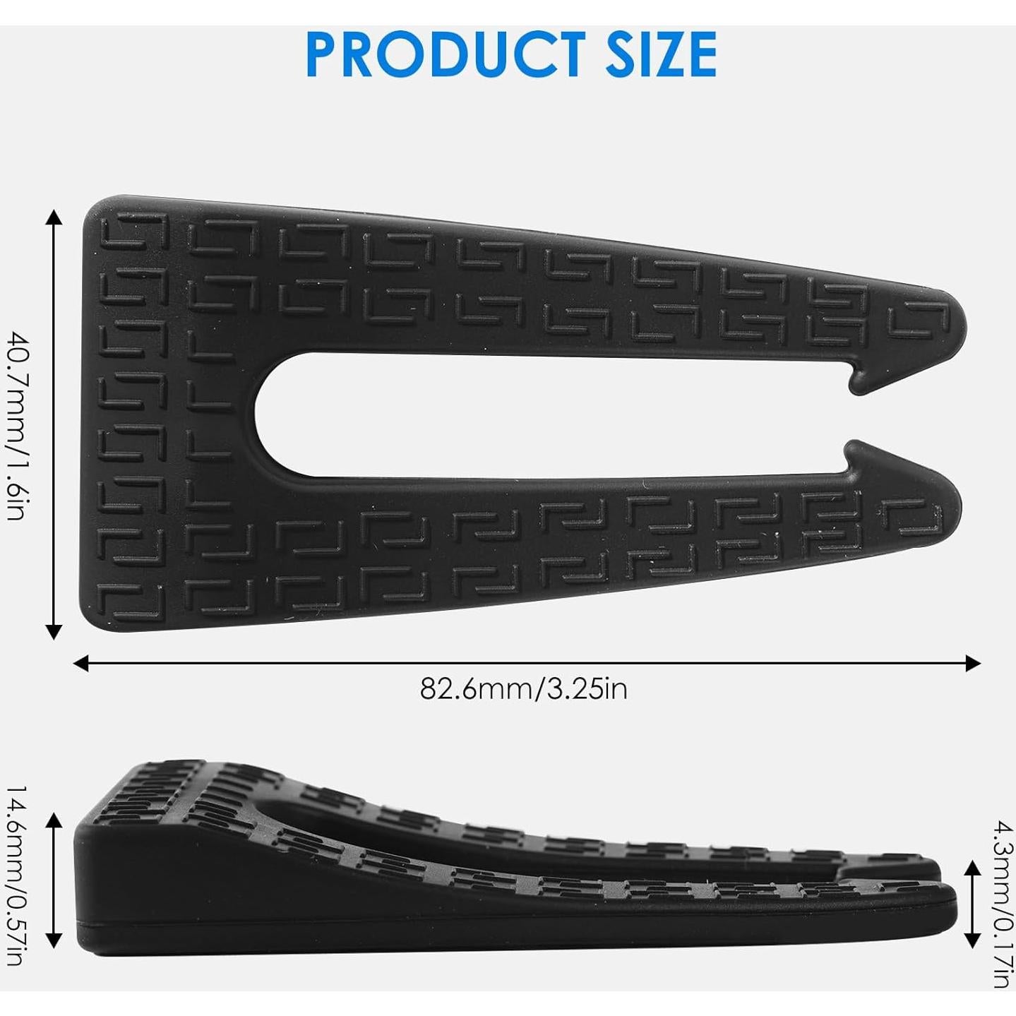 6 Cerraduras de Perilla de Estufa de Gas Seguridad Bebés Negro