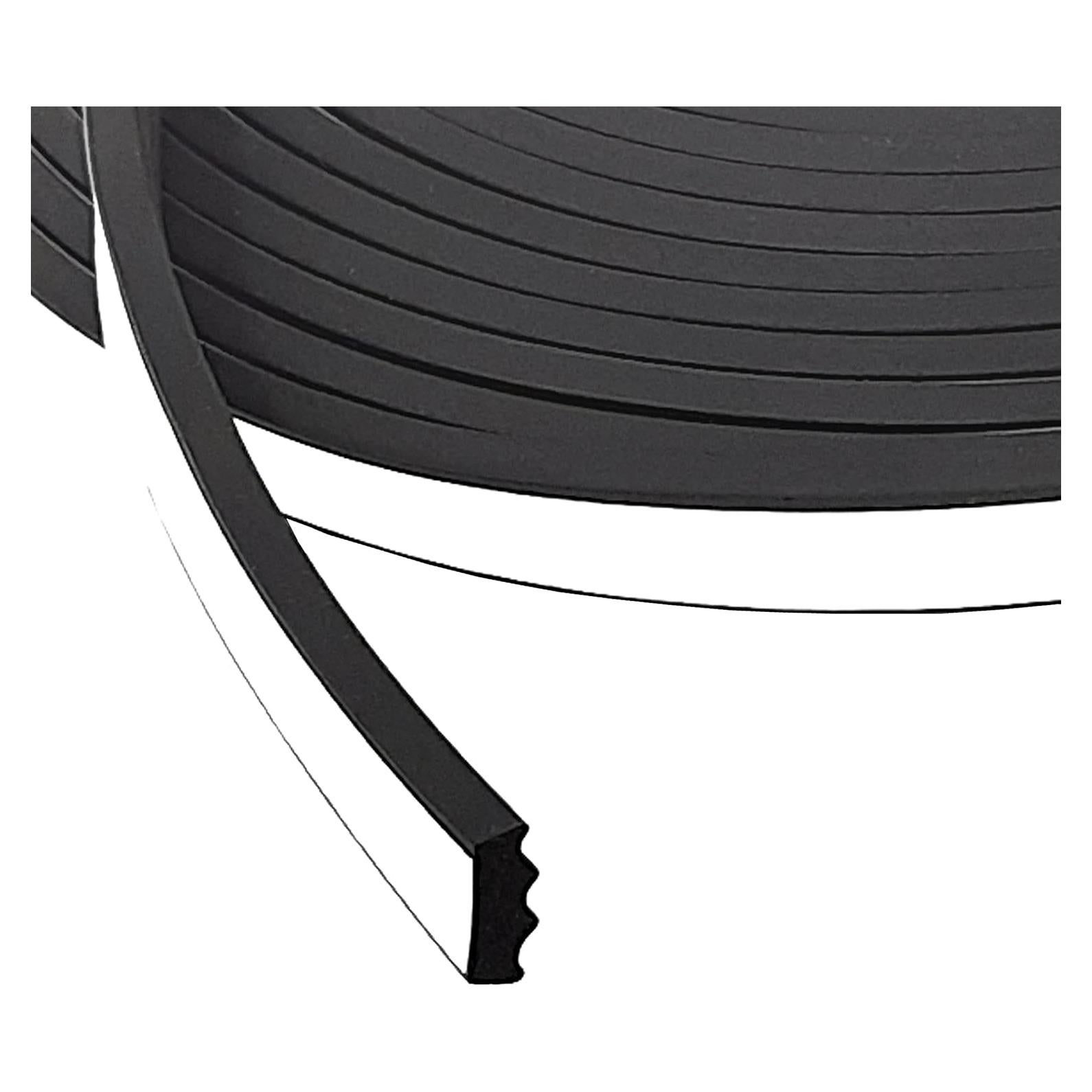 Sello Rectangular de Goma EPDM ESI 25 pies con Cinta 3M