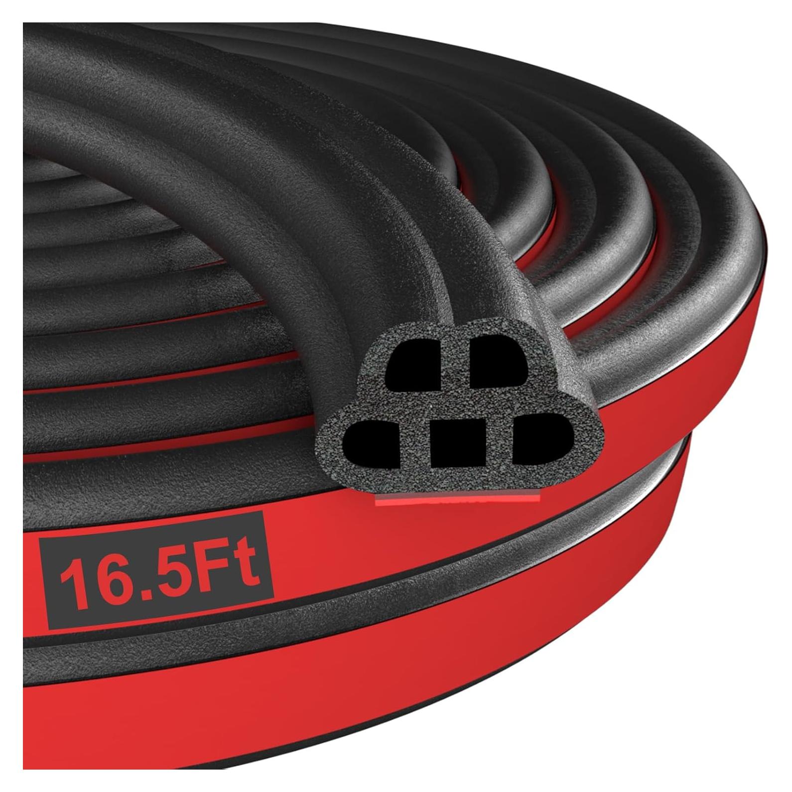 Tira de Sello Acústico para Puertas de Automóviles alophoty 5.03 m