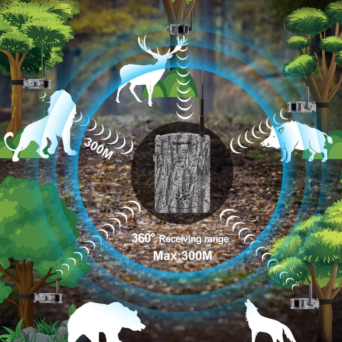 Kit de Alarma Inalámbrica Bestguarder SY007Plus 300m 5 Detectores