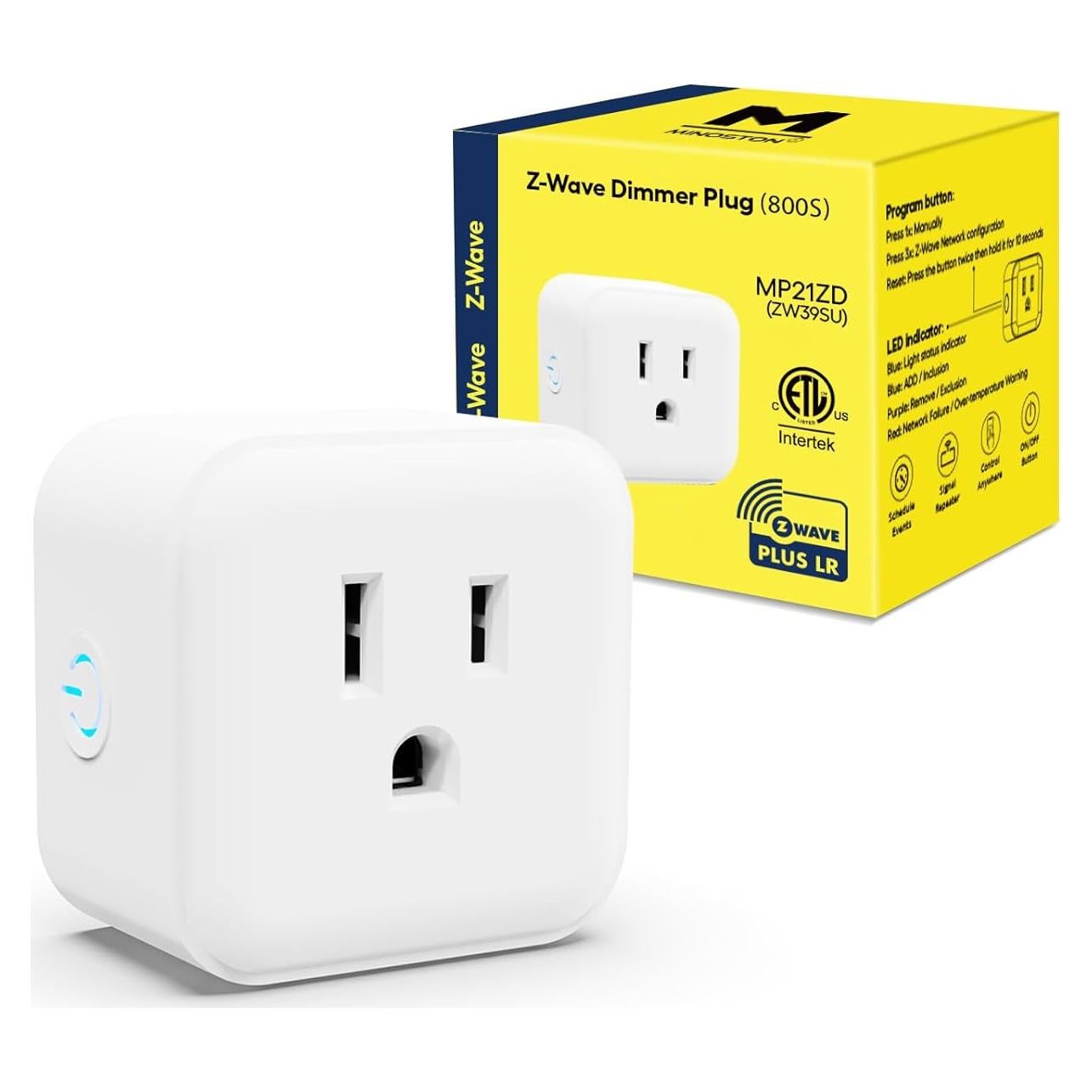 Enchufe Regulador Z-Wave Minoston MP21ZD 200W Inteligente