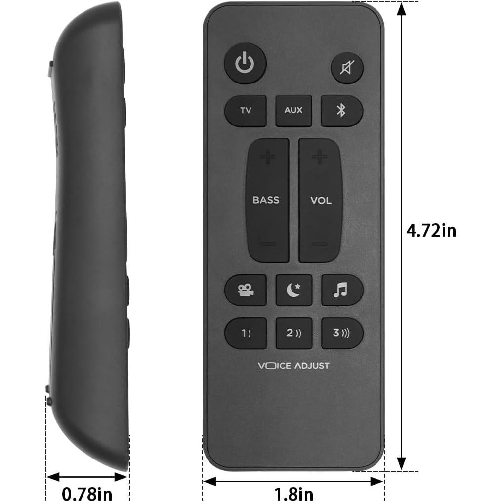 Control Remoto Universal Polk Audio RE6214-1 para Barra de Sonido