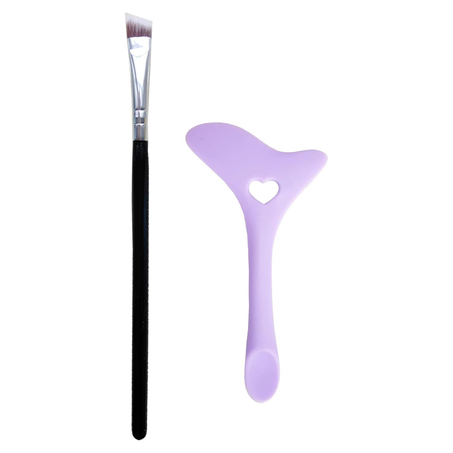 Brocha de Delineador de Ojos Angulada DogieLyn - Color Púrpura