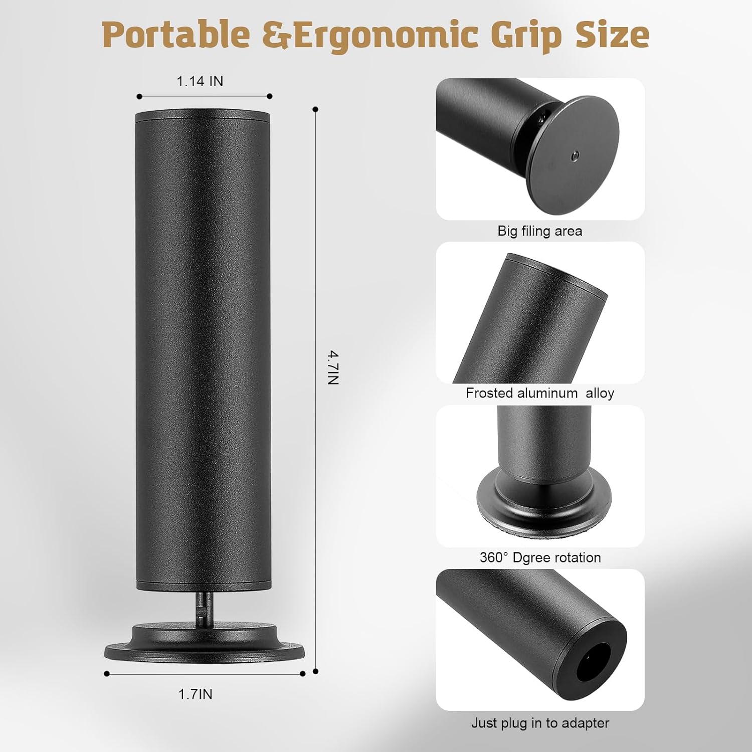 Removedor de Callos Eléctrico HsnChrm con 60 Discos de Lija