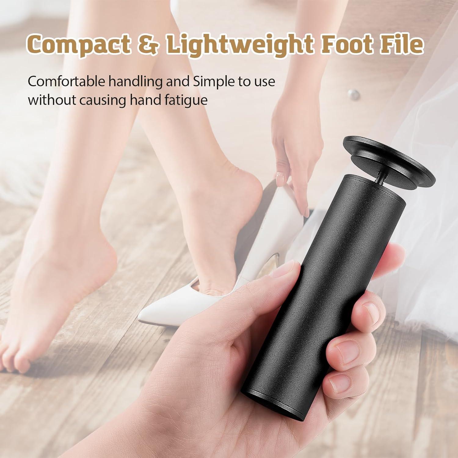 Removedor de Callos Eléctrico HsnChrm con 60 Discos de Lija