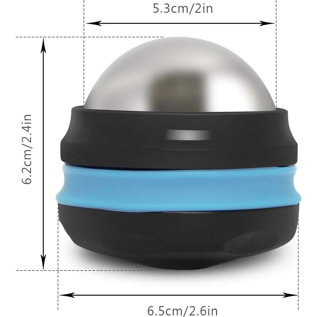 Rodillo de Masaje Frío Ahier con Gel Removible 5.08 cm