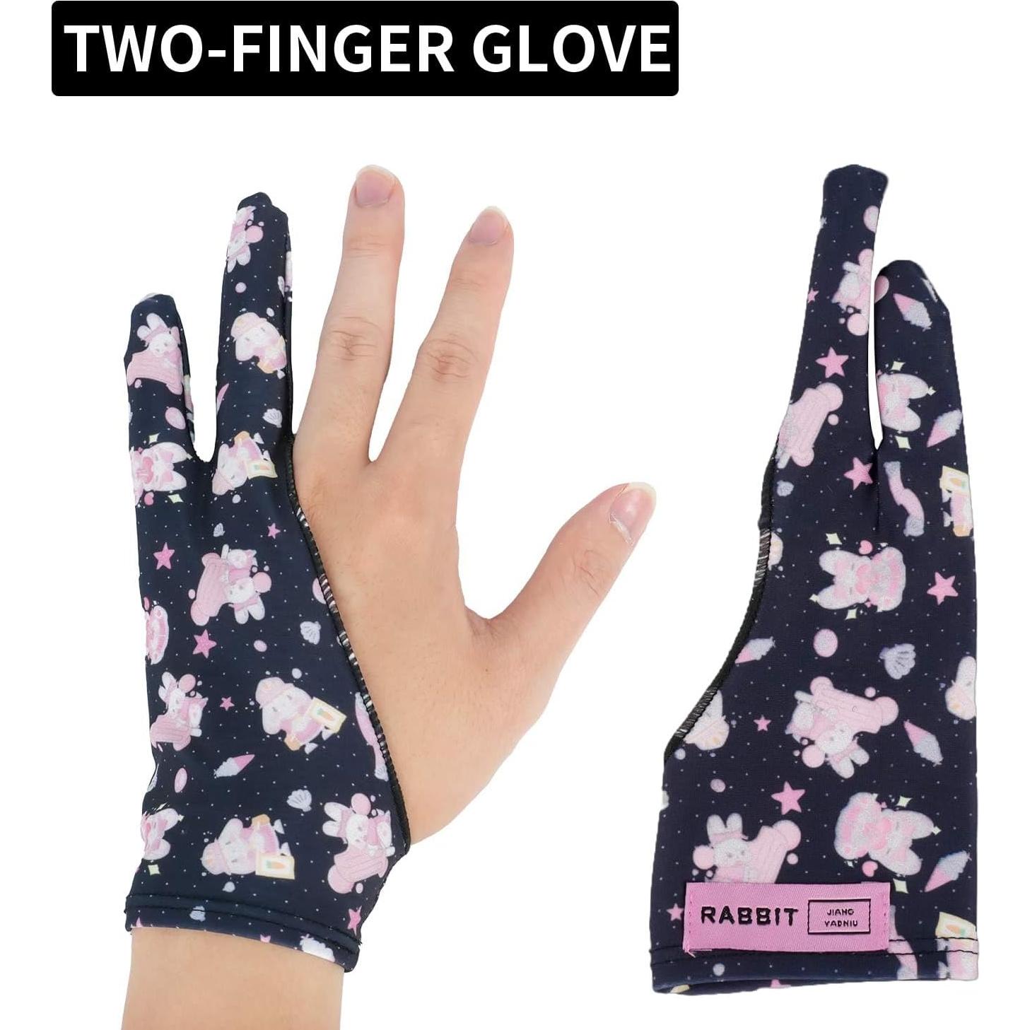 Guante de Dibujo Digital Vostoktech Blackpink 2 Dedos M