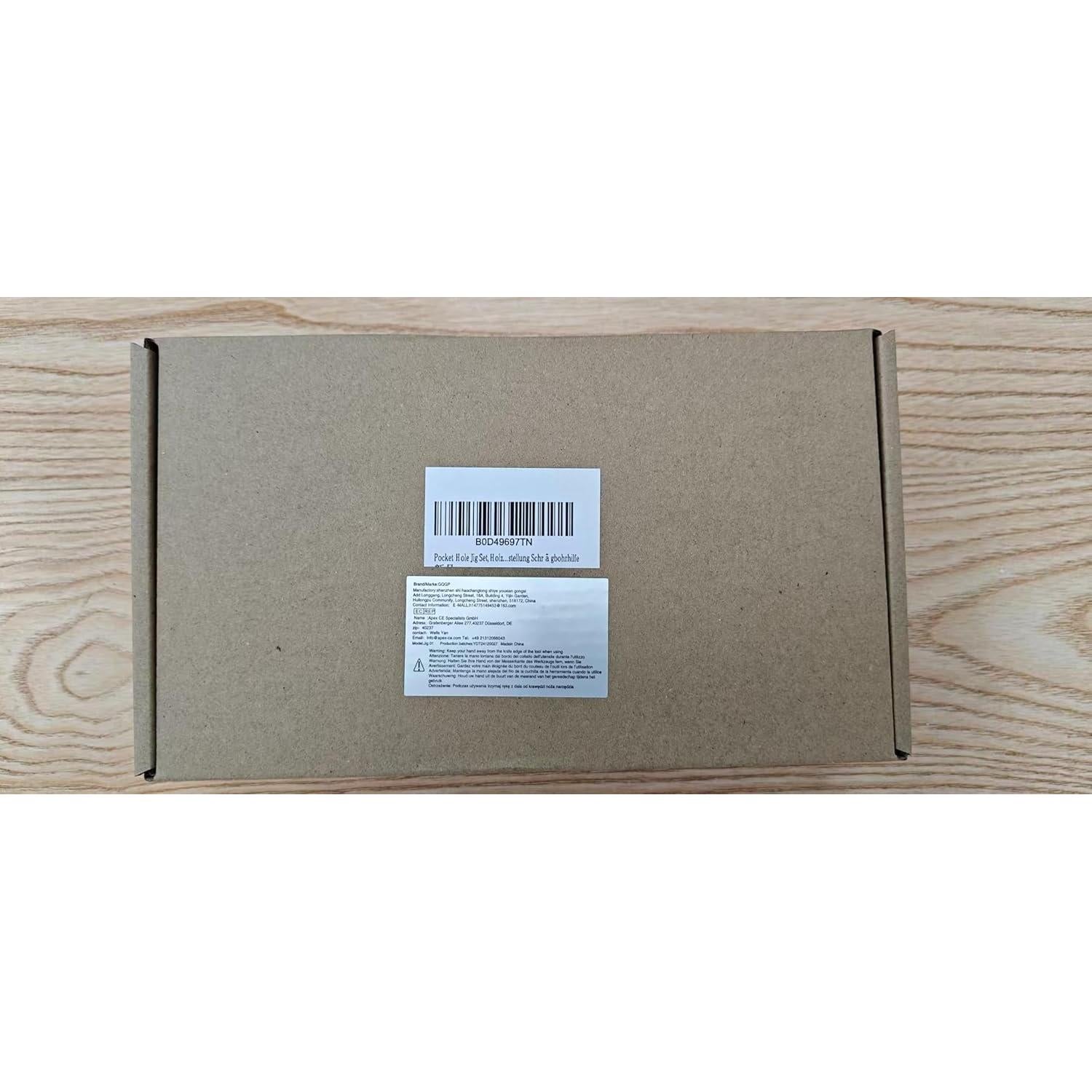 Kit de Plantilla de Agujeros GQGP 3-en-1 para Carpintería