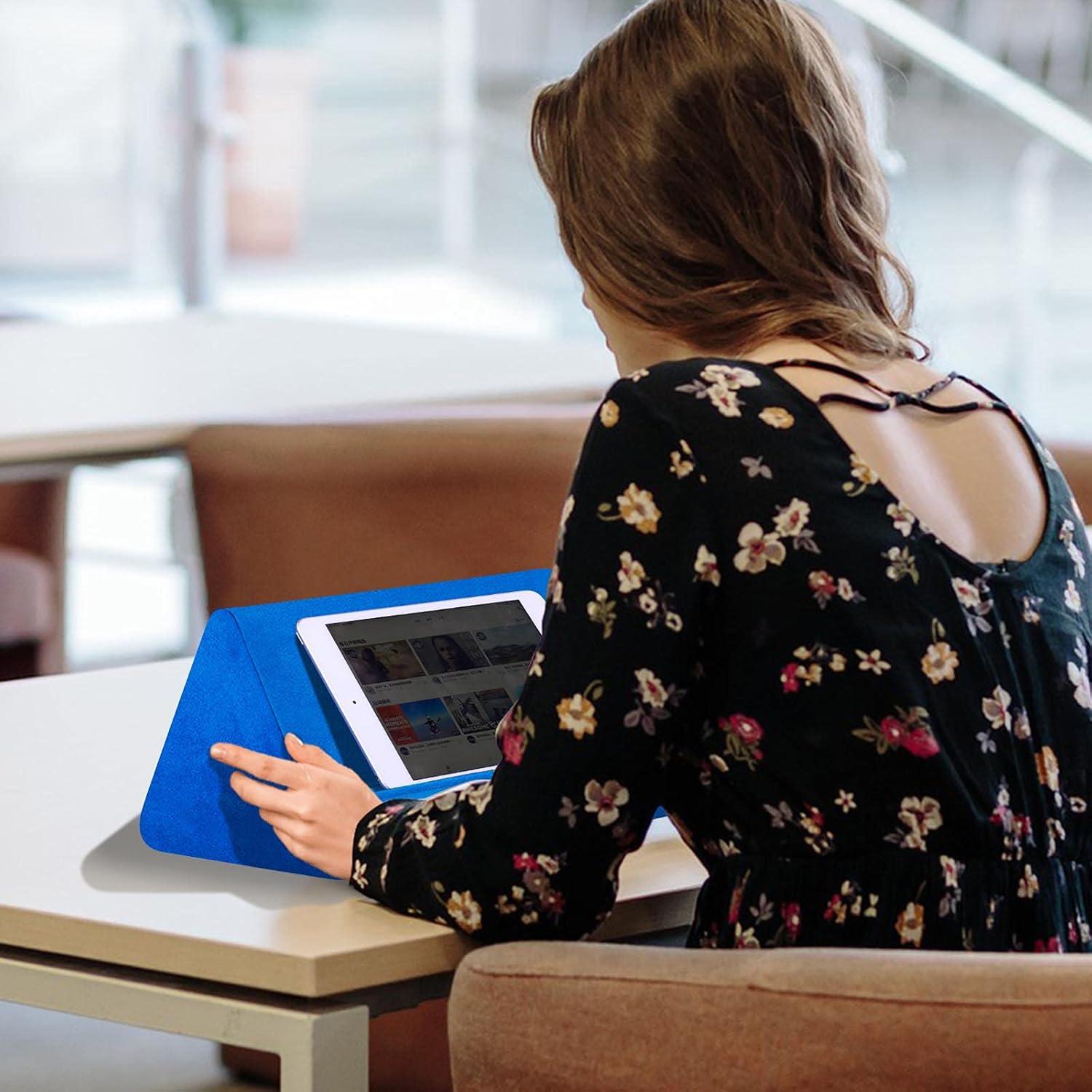 Soporte de Almohada BZVV Azul para Tablet y Smartphone Ajustable