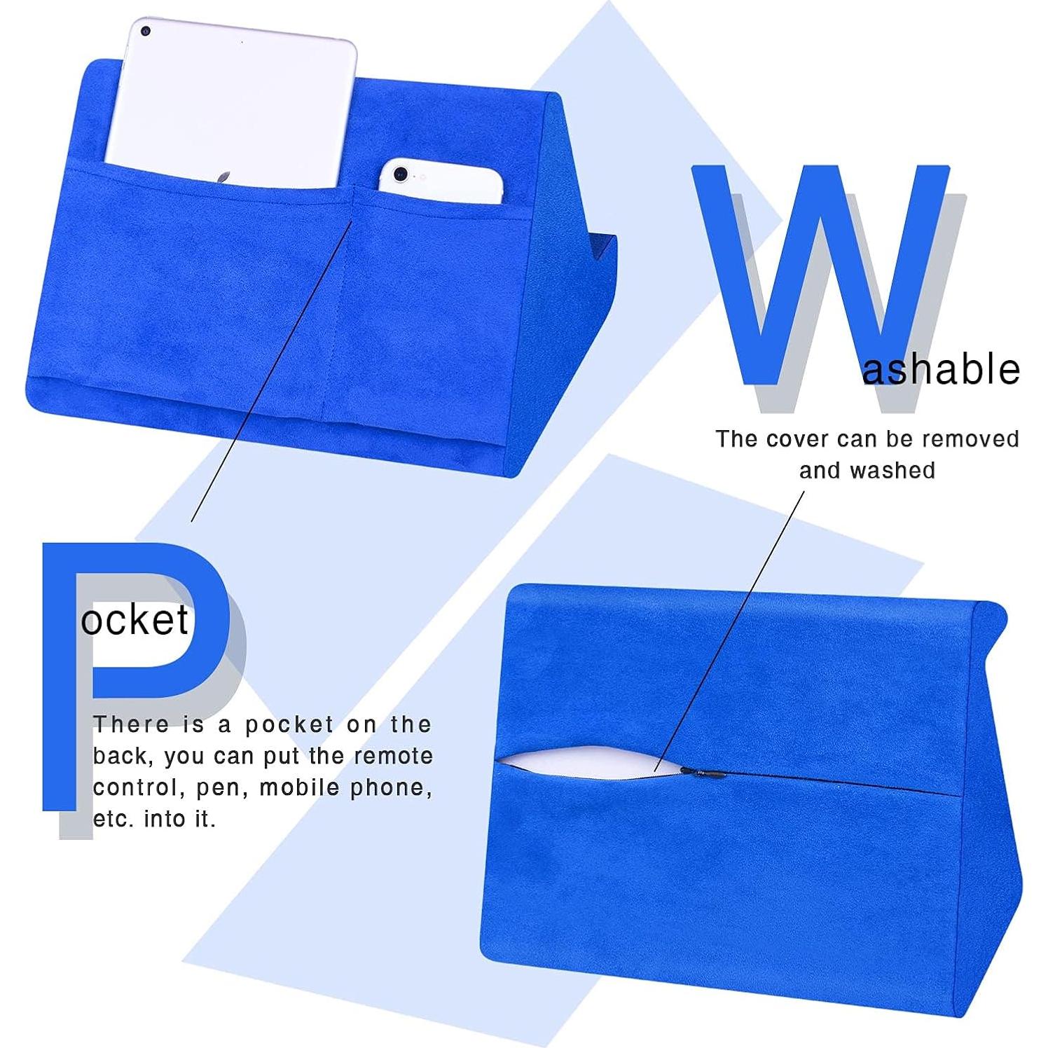 Soporte de Almohada BZVV Azul para Tablet y Smartphone Ajustable