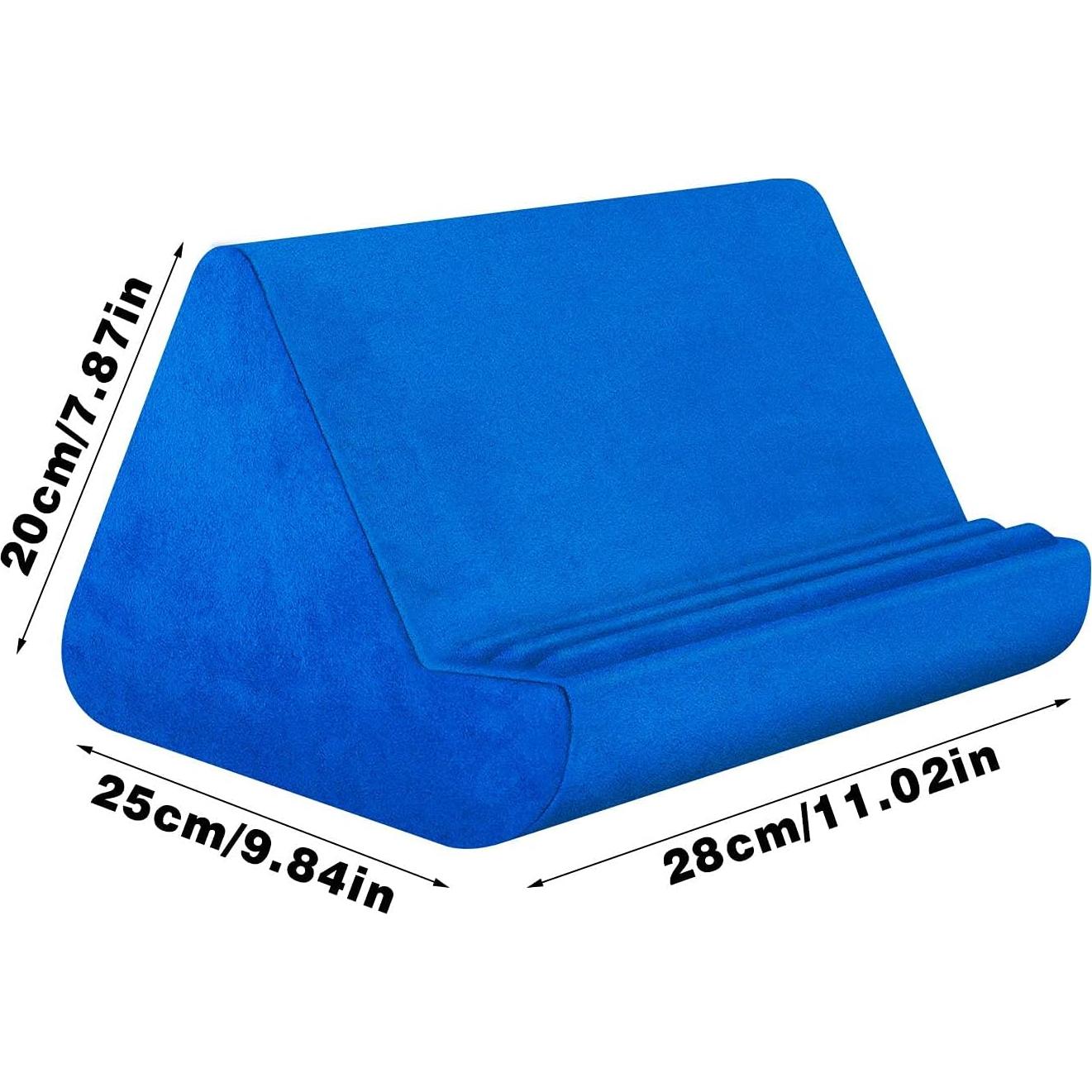 Soporte de Almohada BZVV Azul para Tablet y Smartphone Ajustable