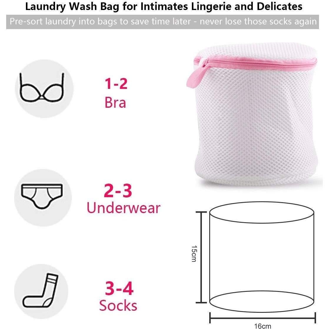 Bolsas de Lavandería de Malla Ainiv 3PCS para Prendas Delicadas