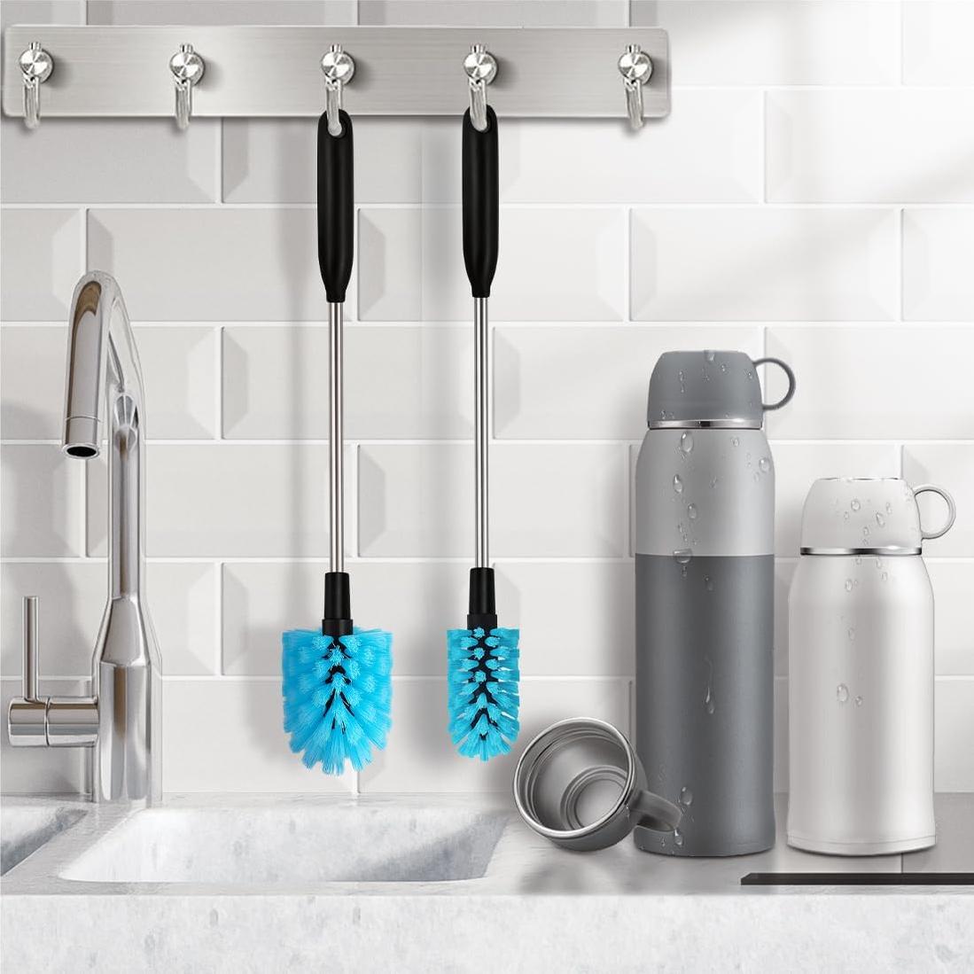 Cepillo para Botellas de Agua AIOUIERSCN 38 cm Acero Inoxidable