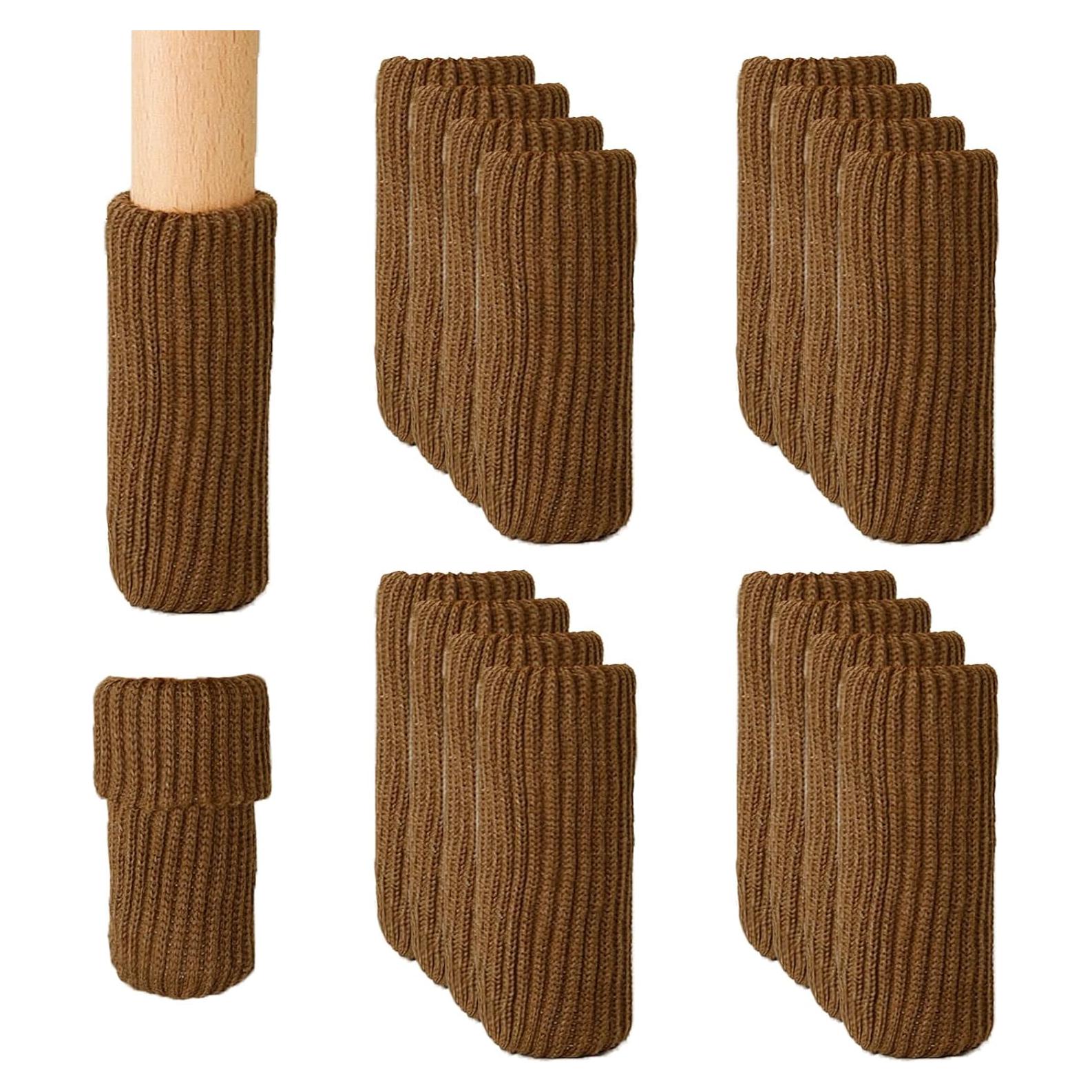 Protectores de patas de silla Hazeland 16 unidades antideslizantes