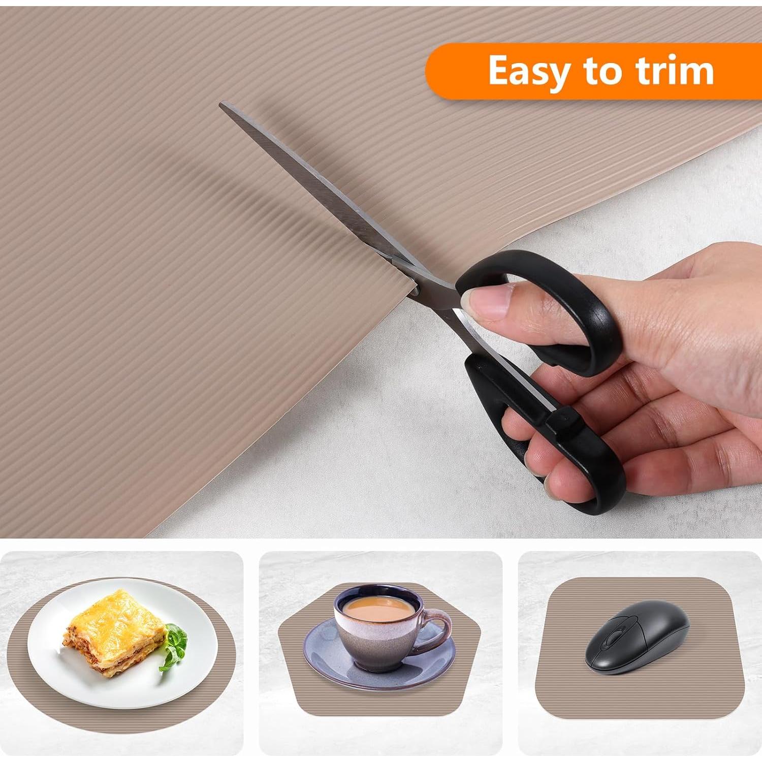 Forro de Estante No Adhesivo Smartshelf Beige 30x150 cm